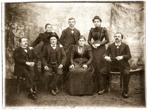 La Famille Guigal vers 1906